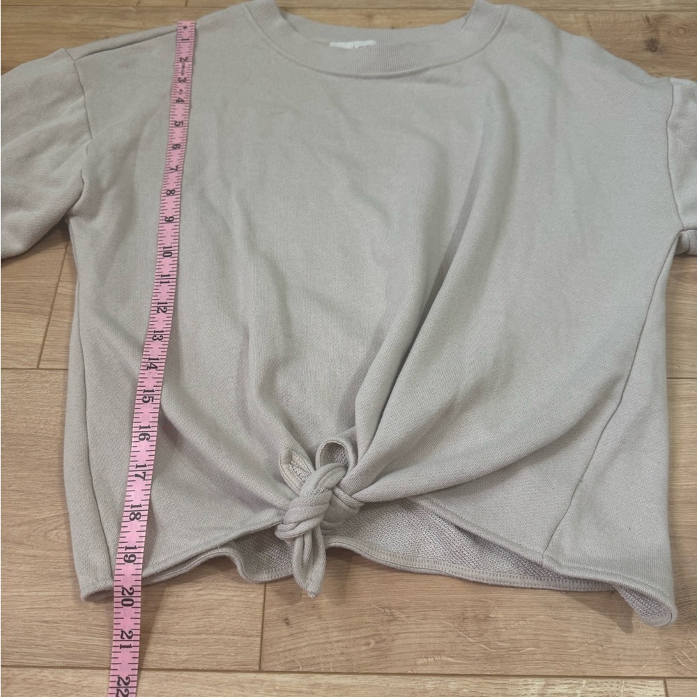 LOFT Knotted Sweatshirt - Picture 4 of 5